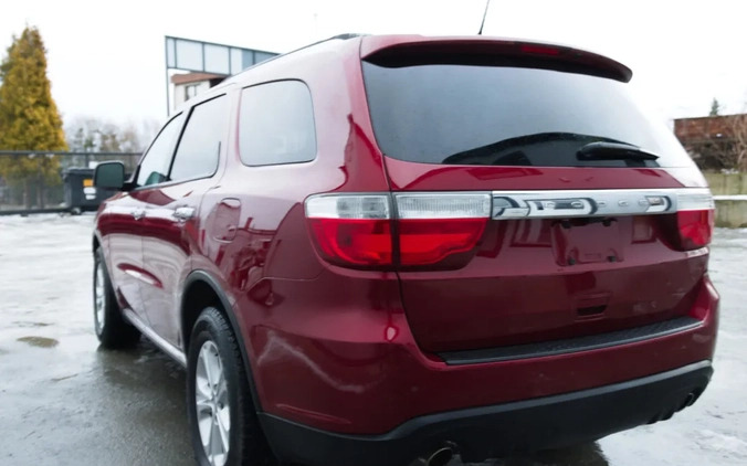 Dodge Durango cena 79900 przebieg: 134000, rok produkcji 2013 z Koprzywnica małe 92